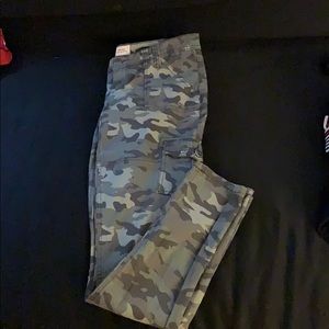 Camo cargo pants